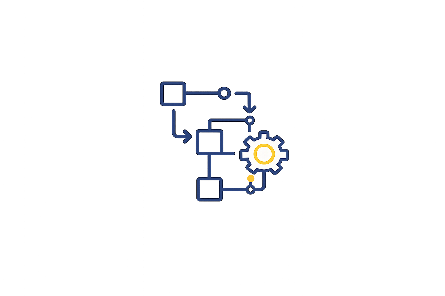 Icono de automatización de procesos